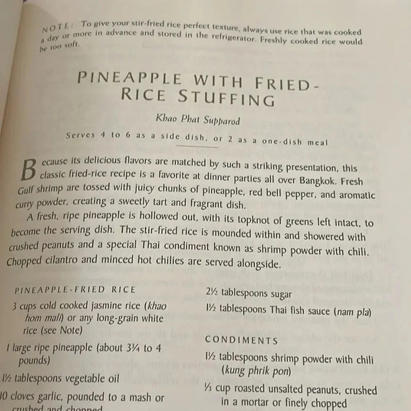 *Final Price* True Thai Home Cooking Book Hardcover - Picture 4 of 6